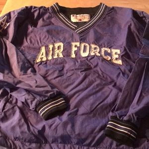 Air Force v neck windbreaker